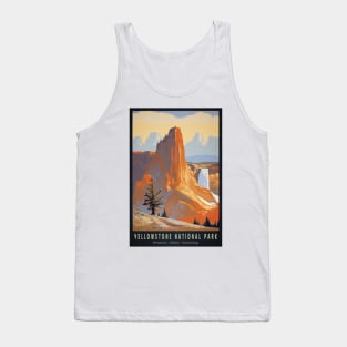 Yellowstone National Park Vintage Poster Tank Top